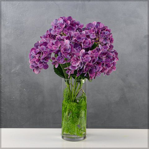 2-Packs Nearly Natural 3D Hydrangea Flower