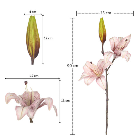 artificial lily flowers