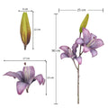 real touch artificial lily stems