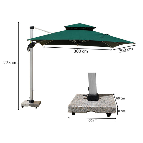Premium Cantilever Patio Umbrella
