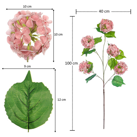 Artificial Hydrangea Stem