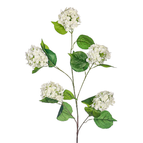 Realistic Hydrangea Flower Stem