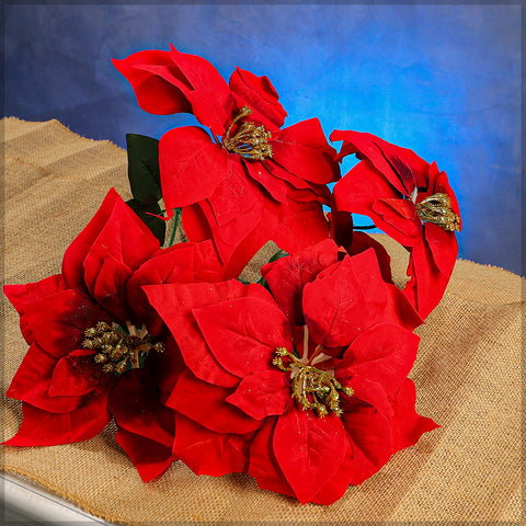 5Heads Red Christmas Flower