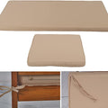 Comfortable outdoor wooden sofa set for garden relaxation