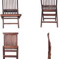 Foldable wooden chairs for outdoor spaces with elegant design