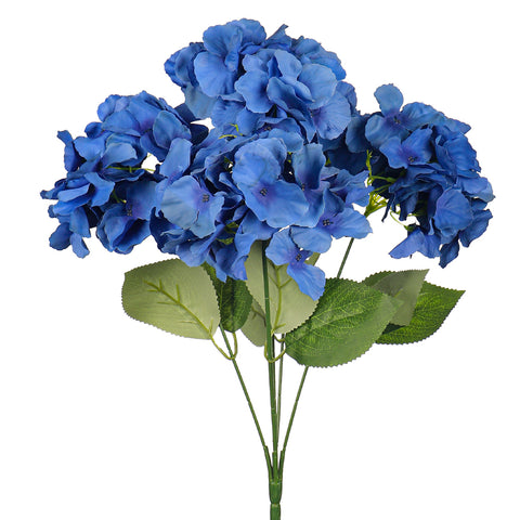 Artificial 5 Head Silk Hydrangea