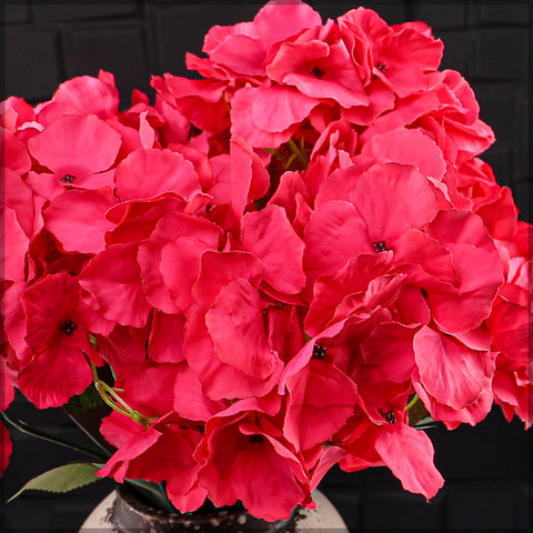 Artificial Silk Hydrangea