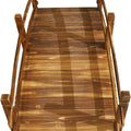 This Wooden Arch Footbridge is a charming addition to any garden