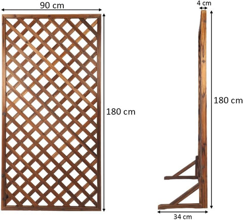 Garden fence for climbing plants offering vertical support for your garden