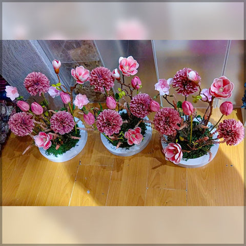 Pink Flower Decoration