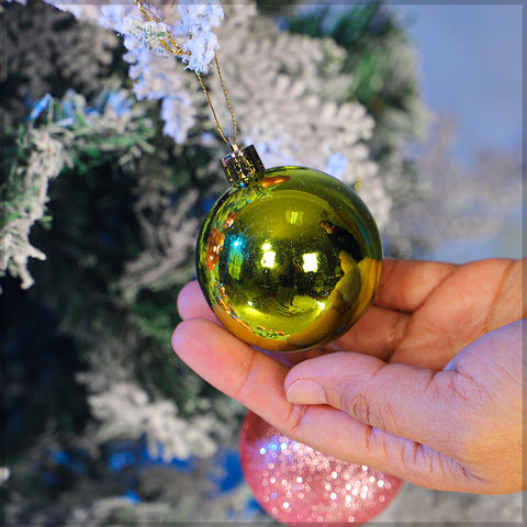 6cm Decorative Christmas Balls