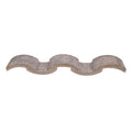 Decorative stone fence