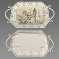 modern metal tray