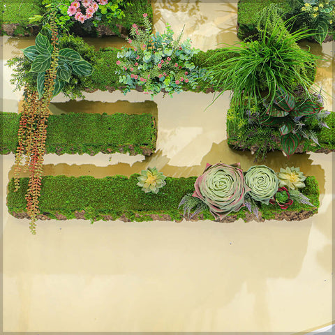 Wood stump display