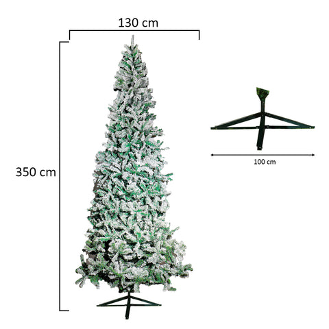 Snowy Christmas Tree