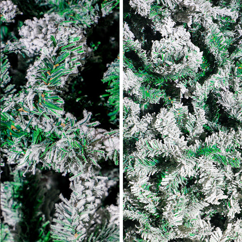 White Flocked Christmas Tree