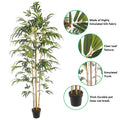Tall faux bamboo tree 2 meters for indoor & outdoor