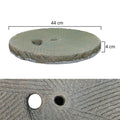 Faux Millstone Decorative Ornament