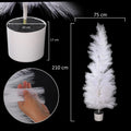 Faux feather plant for minimalist décor