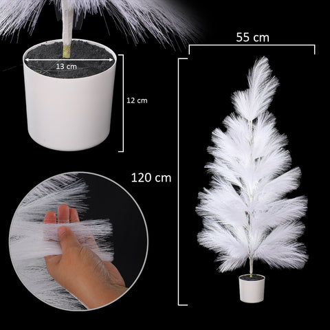Fake feather grass for home décor