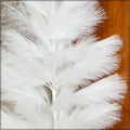 Faux fluffy feather plant