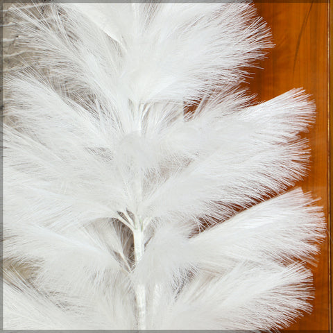 Faux fluffy feather plant