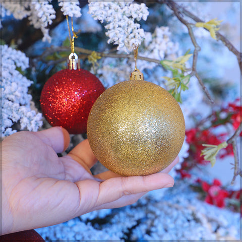 8cm Decorative Christmas Balls