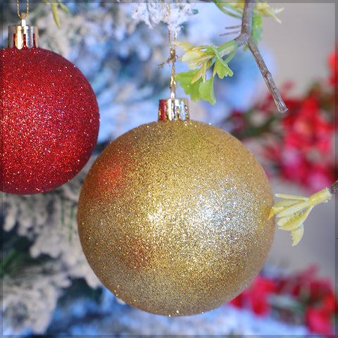8cm Decorative Christmas Balls