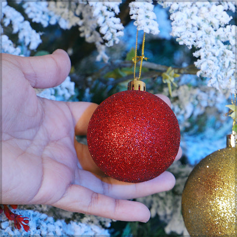 8cm Decorative Christmas Balls