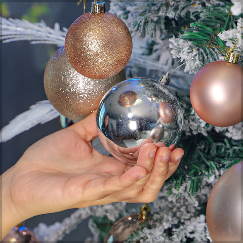8cm Decorative Christmas Balls