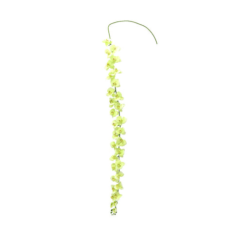 Artificial silk orchid flowers