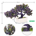 Mini bonsai plant artificial décor