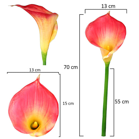 real touch calla lily bunch for centerpieces