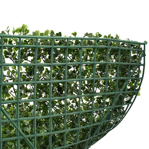 Decorative artificial plant wall