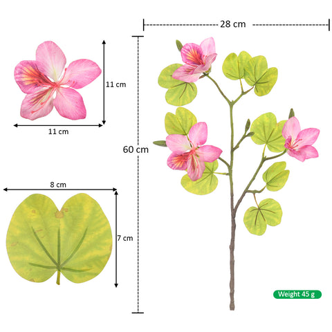 Artificial Bauhinia Flower Branch