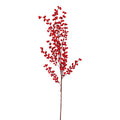 Artificial Red Berry Stem
