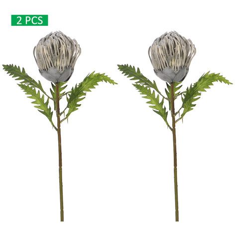 Artificial Protea Flower Stem 45cm