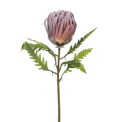 artificial protea flower stem 45cm