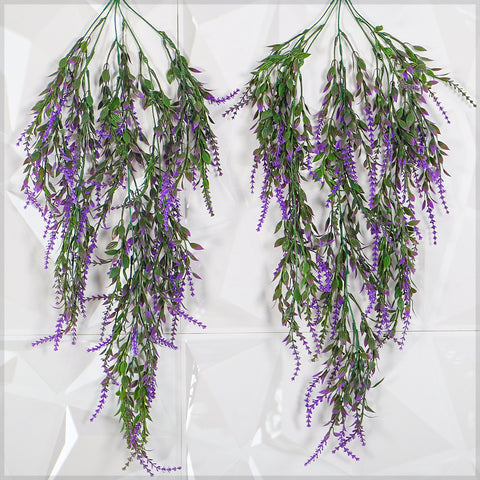 Artificial Hanging Lavender Bunch