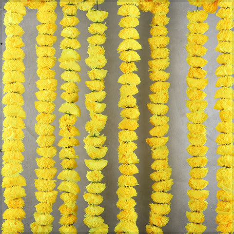Artificial Marigold Flower Garland