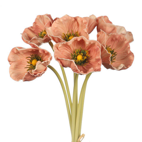 Fake Poppy Flowers