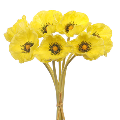 Fake Poppy Flowers