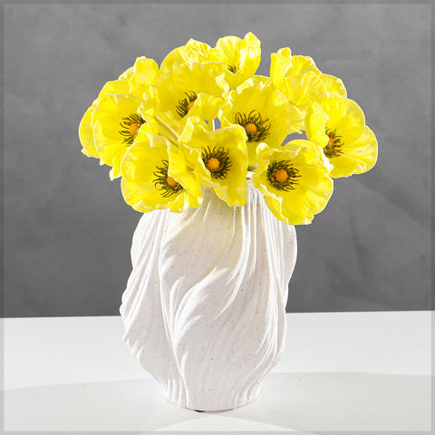 Fake Poppy Flowers