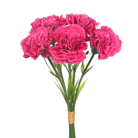 Artificial Carnation Flower In a Bunch