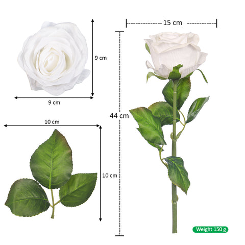 Artificial rose flower