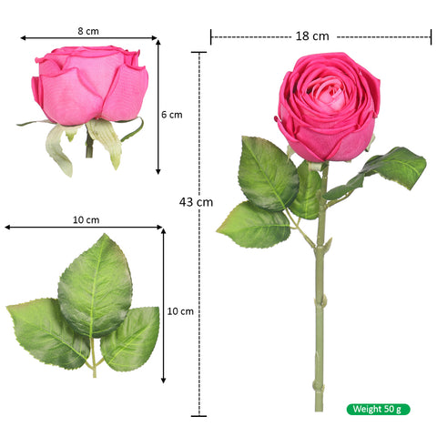Single Stem Artificial Rose