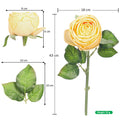Artificial Single Rose Stem