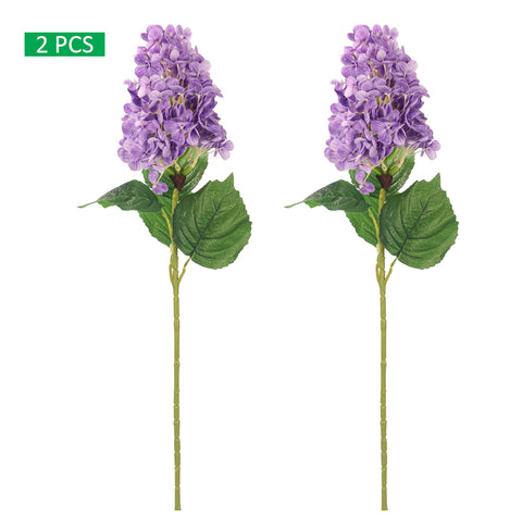 Faux Hydrangea Flowers