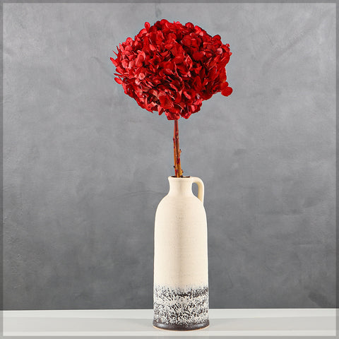 Artificial Red Hydrangea