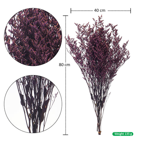 Dried caspia arrangement